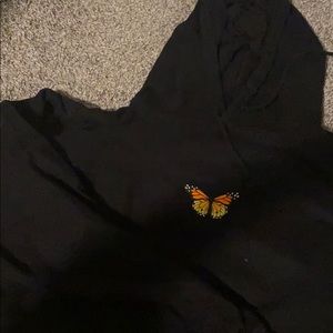 Brandy Melville butterfly hoodie